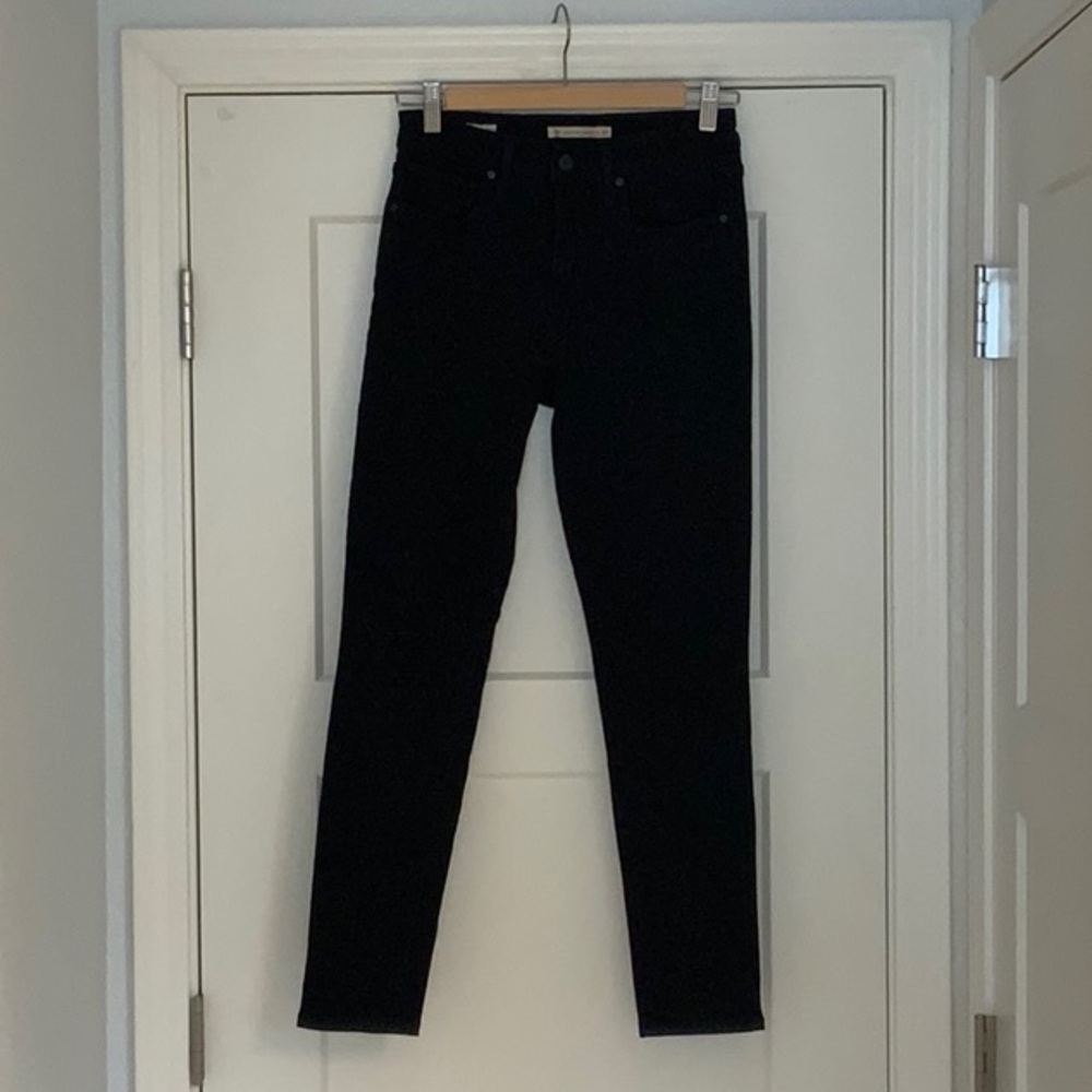 Lightly worn black Levi’s